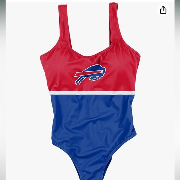 Official NFL fan gear Buffalo Bills swimsuit - Picture 1 of 6